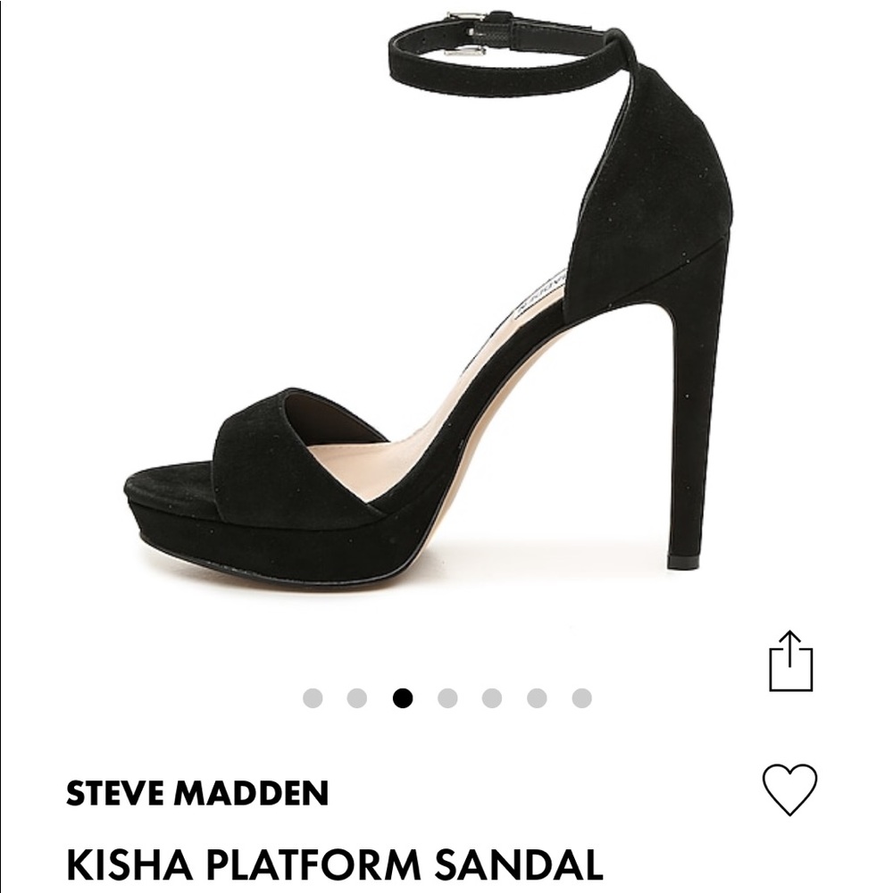 Steve Madden Black Heels